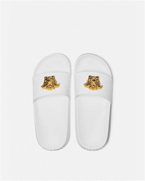 all white versace slides|Versace slides cheap.